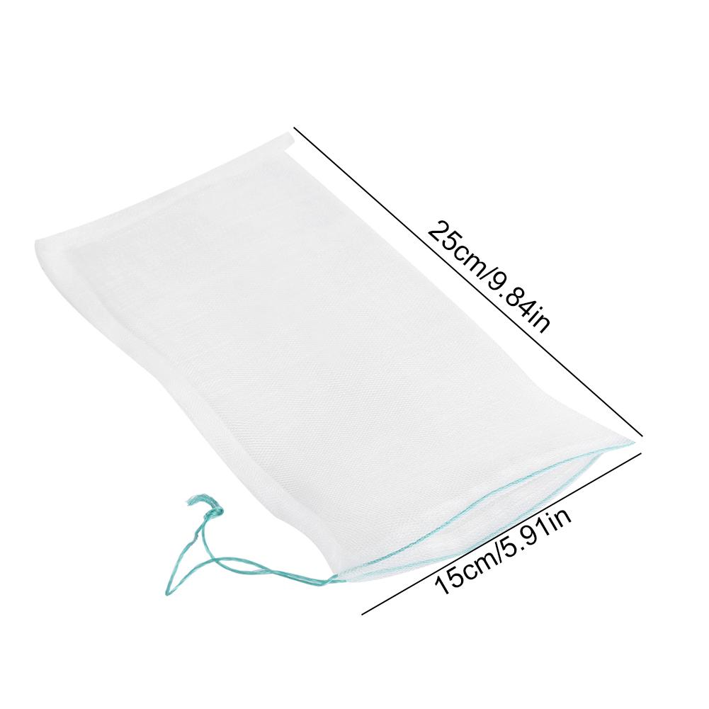 50pcs Plant Fruit Protection Bags Drawstring Mesh Bag Against Insect Pest Garden Tools