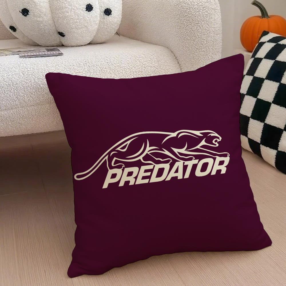 Cool PPredator Cushion Cover Throw Pillow Cover Hidden Button Durable Polyester Chair Cushion
