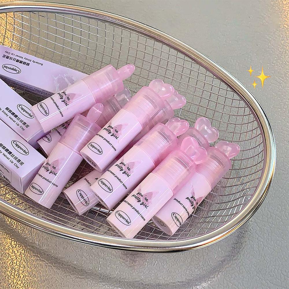 CAPPUVINI Butterfly Style Lip Mud Matte Velvet Lip Gloss Super High Value