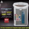 Hervidor eléctrico de acero inoxidable 304 aislado de siete etapas con control inteligente de temperatura