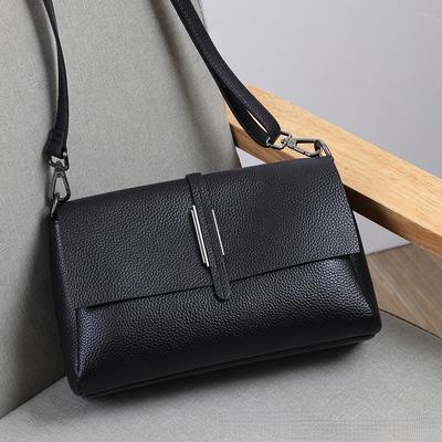 Leather Women's Bag Armpit Bag Crossbody Bag Female Middle-aged Mother Shoulder Bag Small Bag