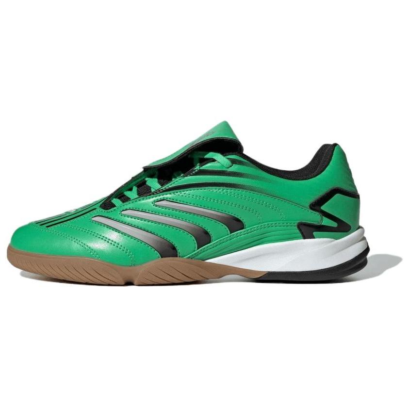 Adidas Predator Sala Soccer Shoes Unisex Black Green IH7093 37⅓
