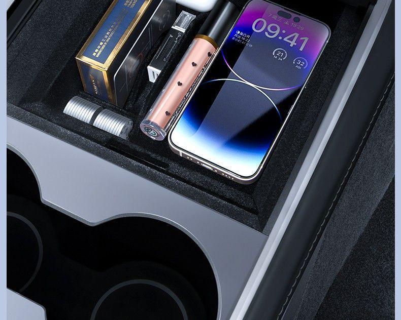Tesla Model Y/YL Facelift Console Storage Organizer Box