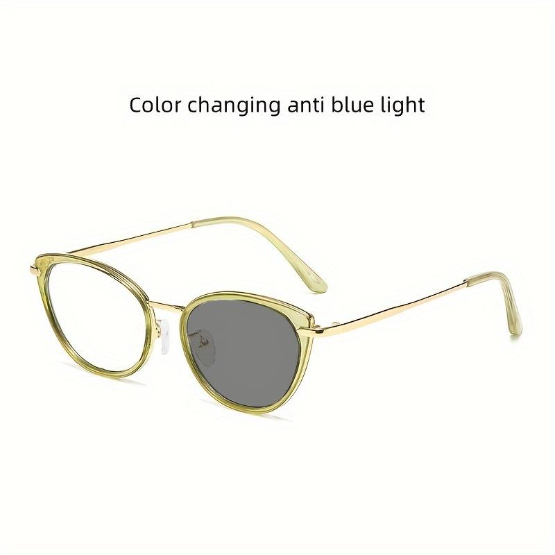 Trendy Blue Light Blocking Glasses Stylish Round Square Frame Designer Eyewear For Office Study Night Driving Filter Glasses