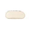 Gucci GG Marmont White Leather Chevron Quilted Mini Vanity Case Crossbody Bag For Women Daily Use