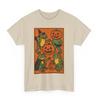 Retro Comic Frog Halloween T-Shirt: Spooky Unisex Tee