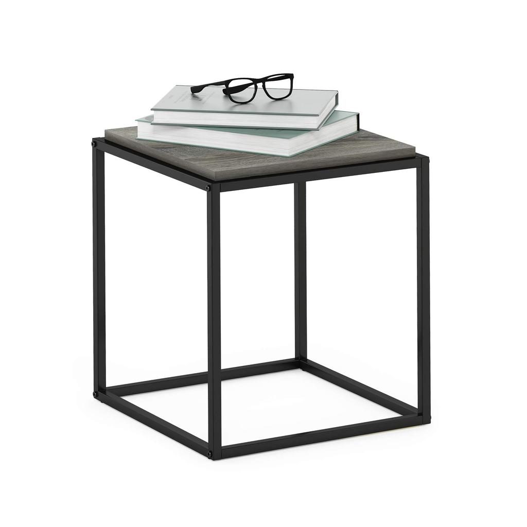Furinno Moretti Modern Lifestyle Stacking Shelf, French Oak Gray, 1 Tier [Officially Imported from Japan]