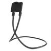 Phone Holder Black Iron Cell Rotating Magnetic Neck Hanging Phone Bracket for Tablets Mobile Phones Live Broadcast