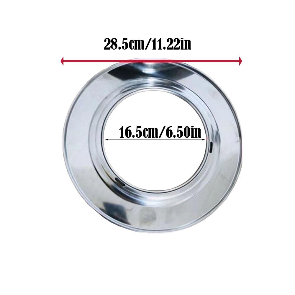 

Stainless Steel Steaming Ring for Steamers Multifunctional Round Steamer Ring Adapter Rack Steamer Holder Kitchen Accessories