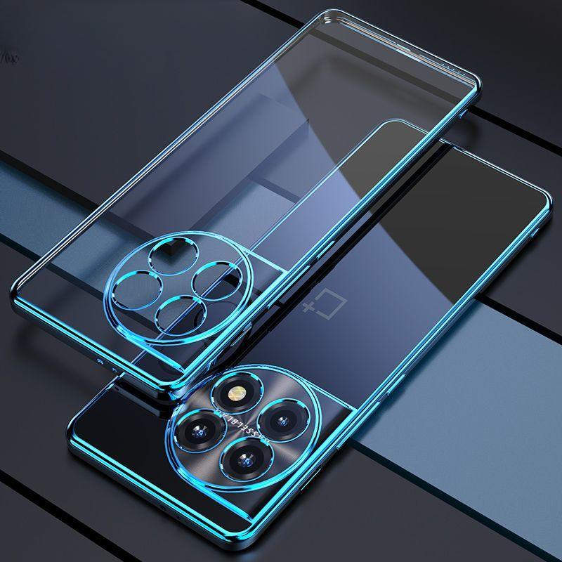 For OnePlus Ace 3 Pro Electroplating Phone Case For One Plus 1+ Ace3 Ace3Pro Lens All-inclusive Silicone Soft Shell Cover