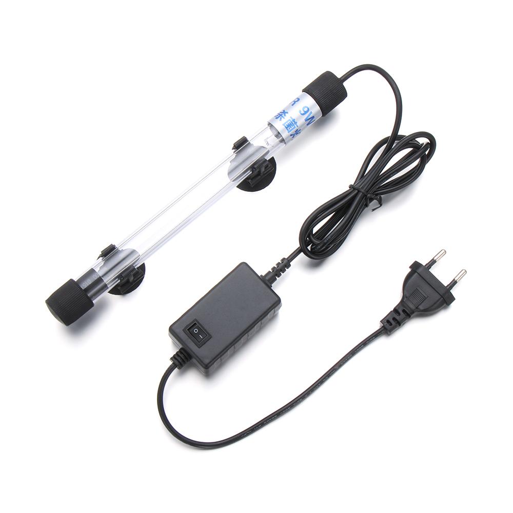 Новый Пруд Рыбный Аквариум 110В/220В Водонепроницаемый Аквариум Погружная УФ-Лампа Ультрафиолетовая Лампа УФ-стерилизатор Лампа Стерилизующий Свет 5W