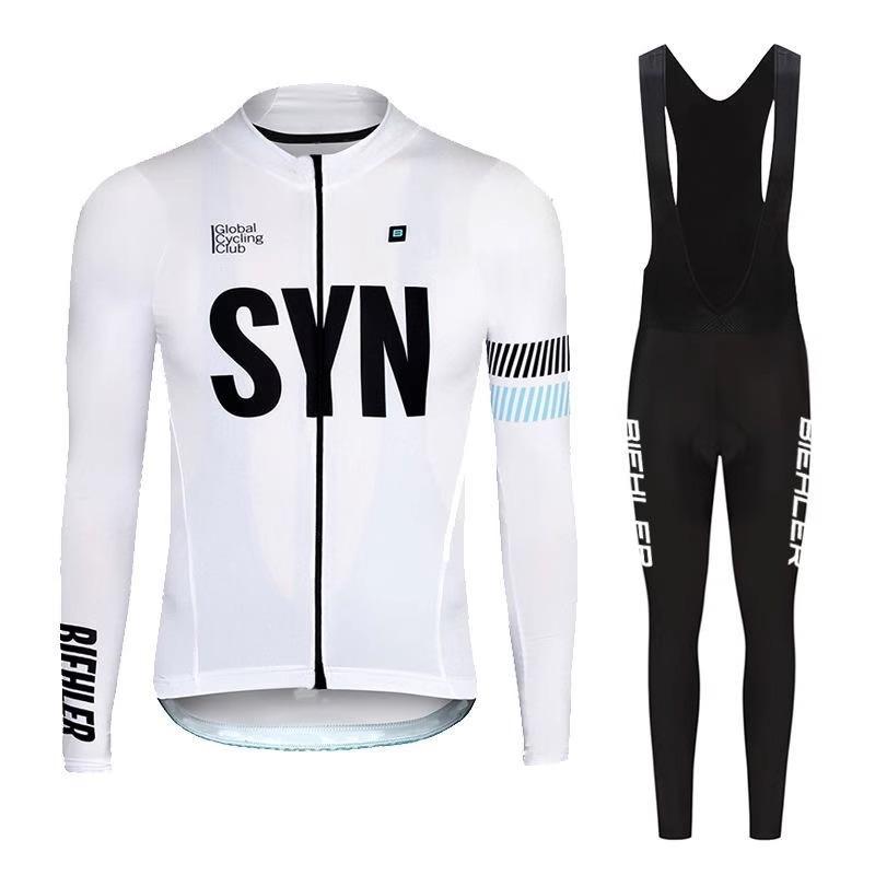 Bicycle Long-sleeved Top Set Road Bike Thin Men's Autumn and Winter Overalls 2026 Autumn Breathable Suit Cycling Suit