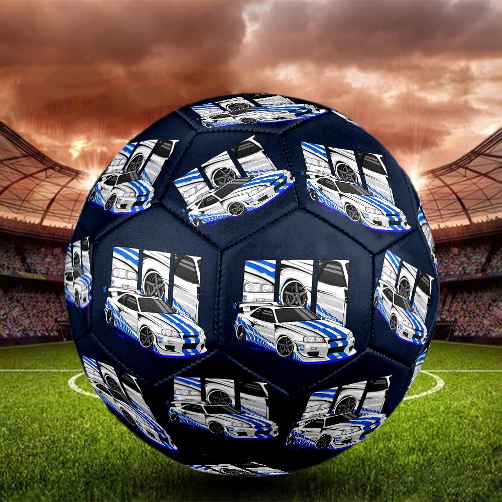 Racing Theme Size 5 Soccer Ball, Suitable for Both Indoor and Outdoor Matches, a Gift Suitable for Everyone.