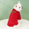 Pet Dog Cat Autumn Winter Clothes Cashmere Bearfight Dog Clothes Supplies Cat Clothing