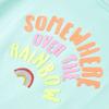 T-shirt pour enfants aqua clair 92/104/116/128/140