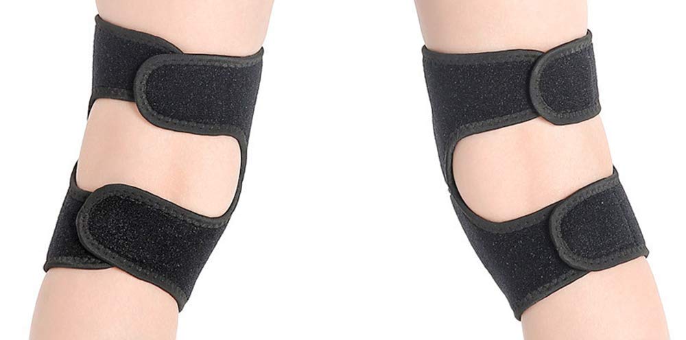 Knee Support Knee Pads for Students Ages Elastic Knee Pads for Outdoor and Cycling Practice Kids' 2-12, Adjustable, Breathable, Sports, Soccer,