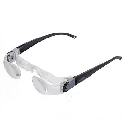 2.1x Head Magnifier Glasses Hands-free Magnifying Eyewear With Carrying Case Low Vision Aid For Reading, Repair And Daily Use