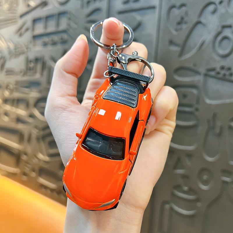 Мини-брелок-подвеска Спортивный автомобиль: Мультяшный Брелок-Украшение для Рюкзака & Подарок