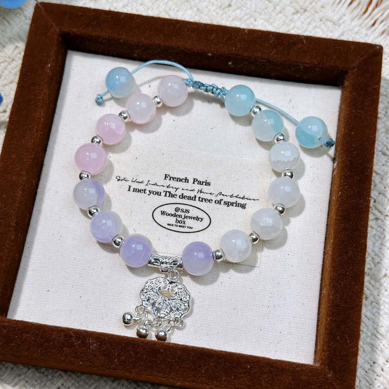 

Elegant Women’s Peace and Longevity Bracelet - Adjustable Friendship Gift