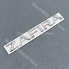 3D Metal Car Decor Rear Trunk Fender Side Emblem Sticker For Opel Zafira ASTRA 1.6 Logo Astra Antara H G Corsa Accessories Wv3