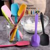 1Pc Silicone Cream Baking Scraper Thicken Cake Spatula Mixing Batter Scraper Non Stick Butter Mixer Kitchen Cooking Tool