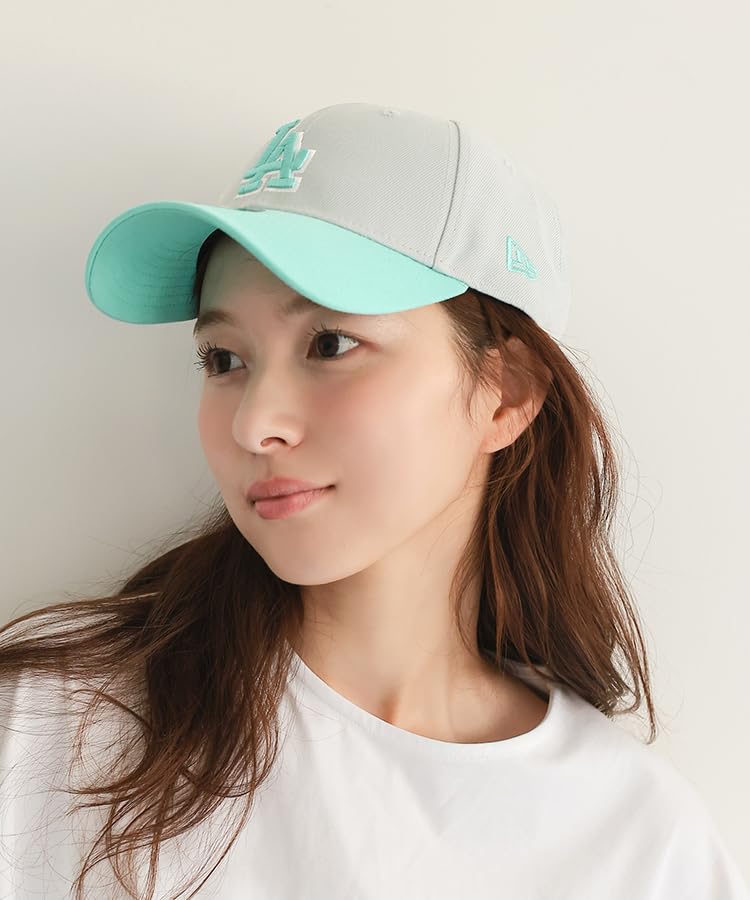 9FORTY MLB STYLISE Exclusive Cap Gray X Blue Tint [New Era] 04. (LA)