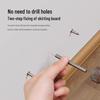 Seamless Solid Wood Skirting Board - Two-Way High-Strength Staircase Horn Nail, No-Punch Woodworking.