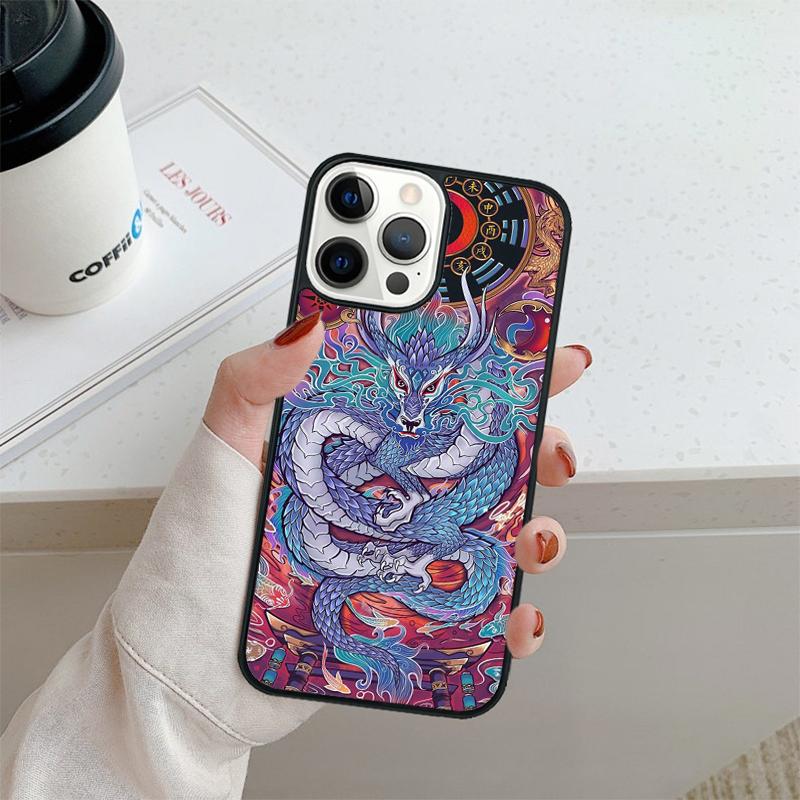 Legendary Chinese Dragon Phone Case For iPhone 17 Air 16 pro max 15 14 plus 12 13 Shell Cover coque