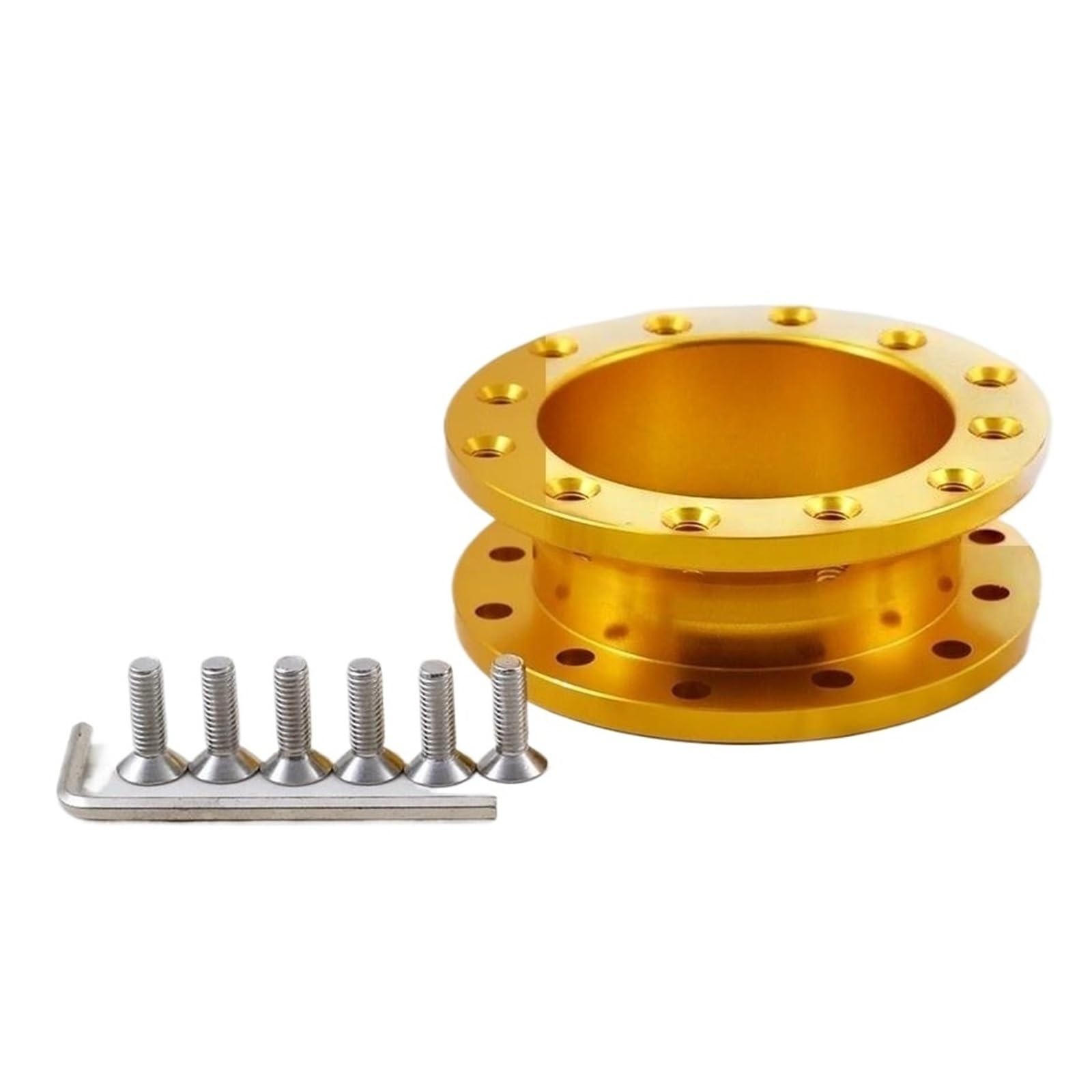 

Auto Universal 30mm 50mm Car Racing Sports Steering Wheel Hub One size