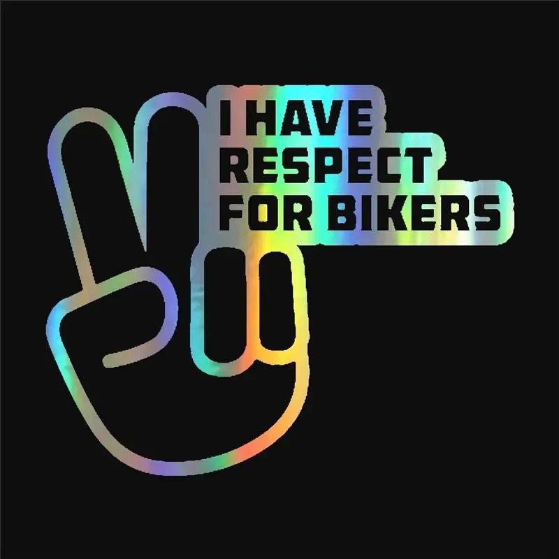 Respekt Pro Motorkáře Motocykly Reflexní Samolepky Motor Karoserie Helma Personalizovaná Vinylová Fólie Nálepka Motocyklové Tuningové Příslušenství