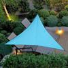 Waterproof Windproof Sunshade Triangle Sunscreen Canopys Outdoor Canopy Garden Terrace Swimming Pool Sunshade Sail Wear Resistant Sunshade Canopy