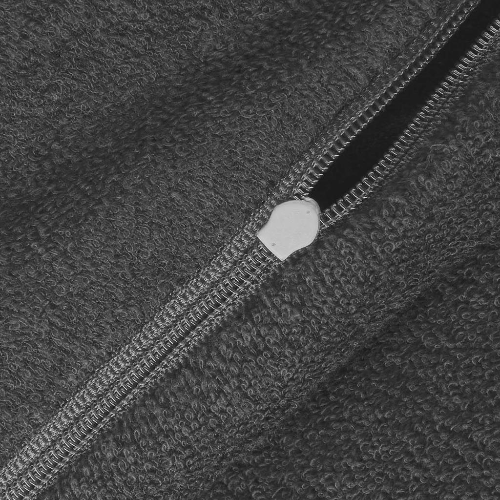 Cotton bedding set THICK TERRY 200x220 SOFT TERRY anthracite