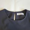 Used Maison de Dolce. Maison de Dolce Pearl Peplum Blouse M Black Black Ceremony