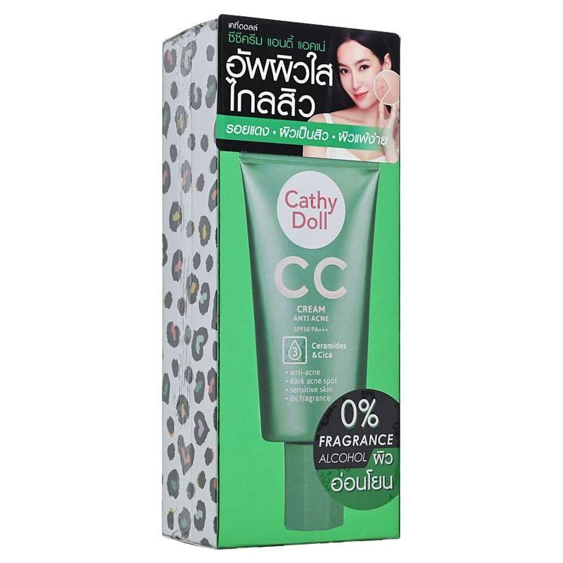 Cathy Doll - Crema CC Anti Acne SPF 50 PA+++