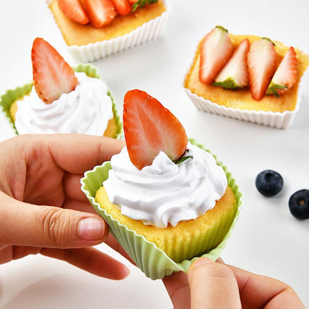 Silicone Cupcake Baking Mold 24Pcs Set Bakeware Baking Silicone Mold For Baking Tool