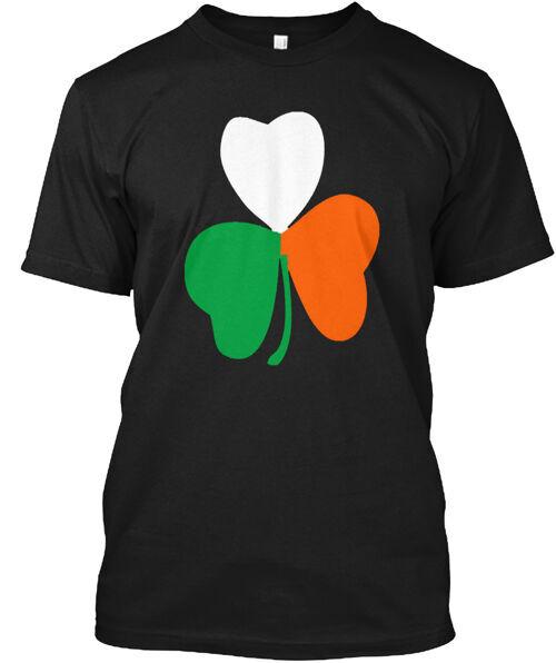 Shamrocks Ireland Flag Tshirt Size S To 5xl