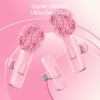 1/2Pcs Pink Lapel Microphone Wireless Mobile Phone Microphone Mini Microphone  Livestream