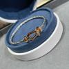 Bracelet Diamant V Or 18K Or Rose Hommes et Femmes Bracelet Couple