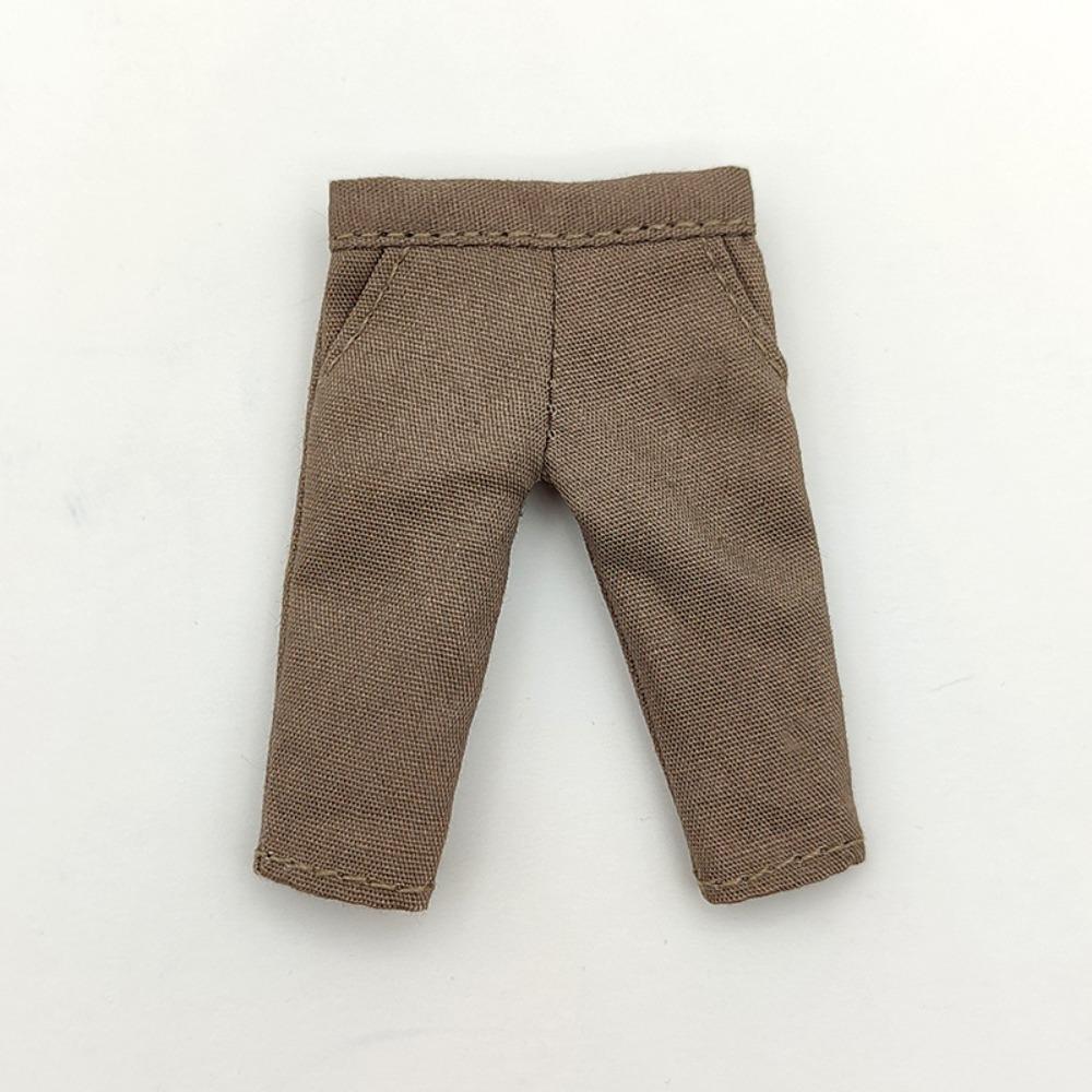 Cute Doll Clothes Mini Denim Trousers for 1/11 OB11/Obitsu11Dolls/1/12Bjd Doll Doll Accessories