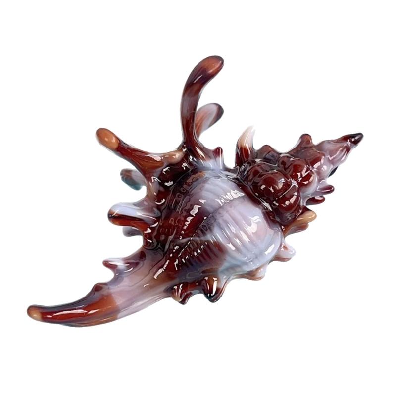 Vibrant Conch Charm Hair Claw Hairpin For Women Summer Vacation Headdress Securely Hold Beach Styling Tool