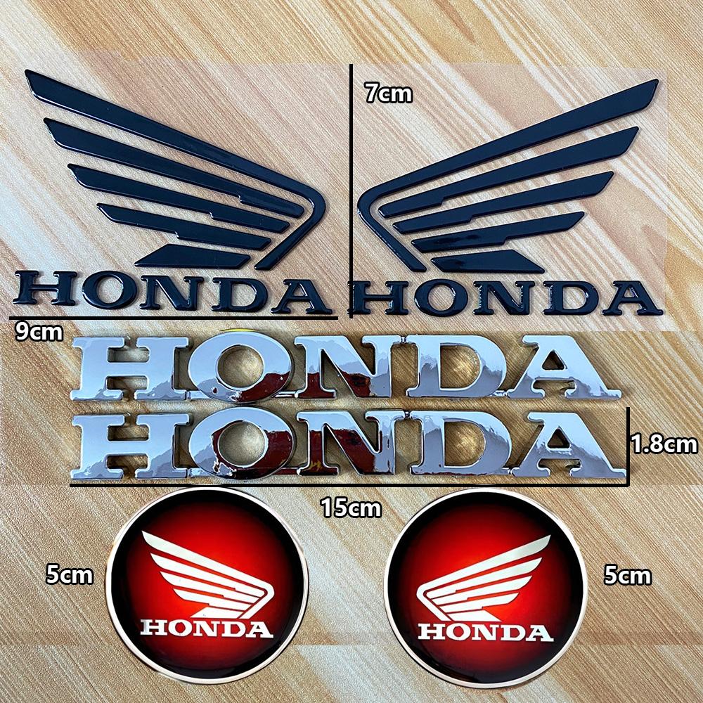 JBH4 Honda Sticker 3D Gold-plated Label Motorcycle decorativeaccessorysuitableforPCX160PCX125NS350RCB190SSCBR500CBR650Randothermodels