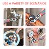 Universal Plumber Wrench Power Grip,Self Locking Wrenchs,Suitable for Various Repair Jobs Tools 6/8/10/12 Inch
