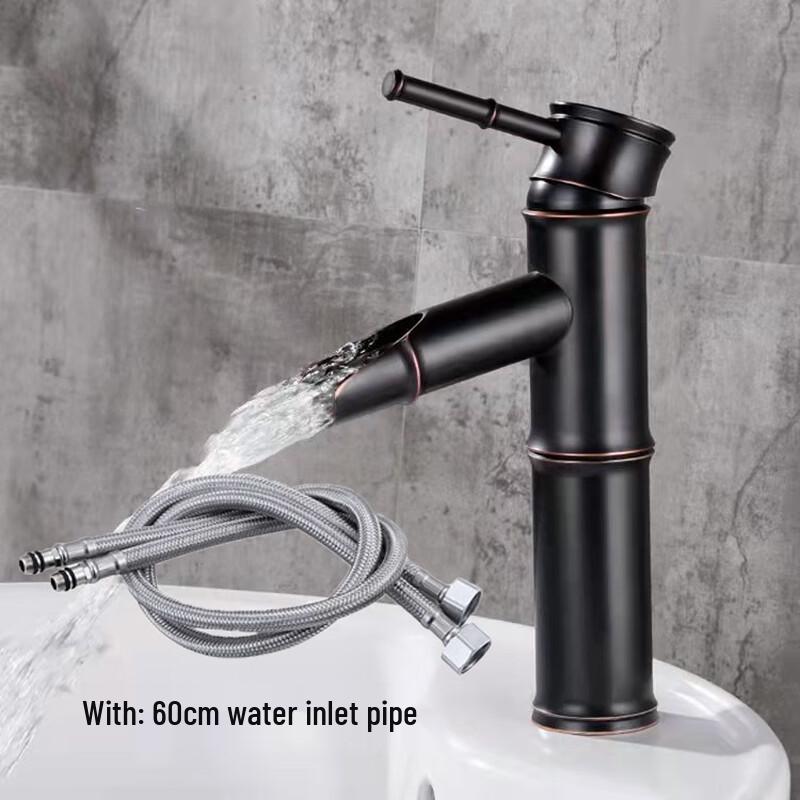 Handun European Retro Bamboo Joint Basin Faucet
