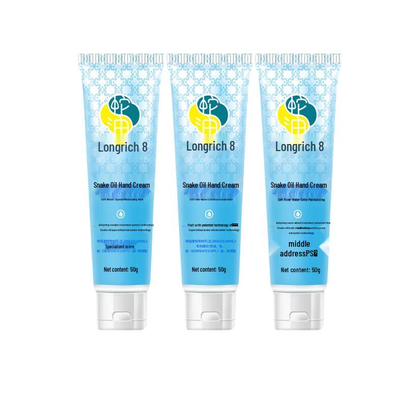 

Longliqi Snake Oil Hand Cream (3-Pack)