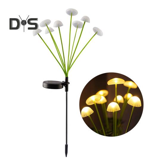 LED Solar Lamp Automatic ON/OFF Easy To Install IP44 Waterproof Jellyfish Solar Garden Light Romantic Courtyard Decoration