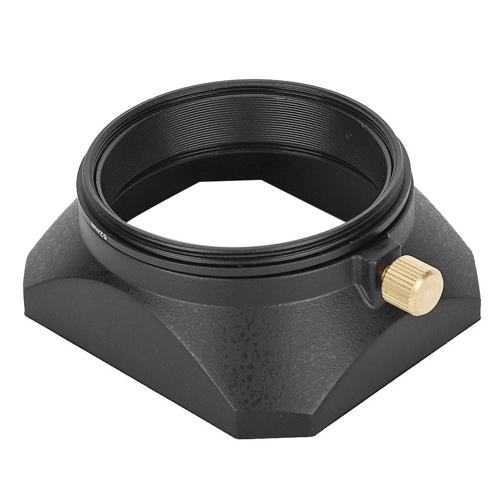 Quadratische Gegenlichtblende Zubehör für DV Camcorder Digitale Videokamera Objektivfilter
