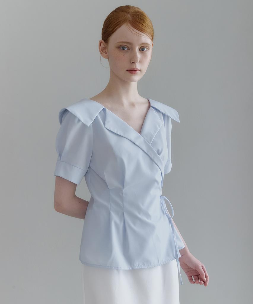 MICANE Vir Wrap Blouse