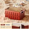 New Multi-Functional Outdoor Camping Picnic Party Storage Box Home Bedroom Organizing Folding Box Vehicle Trunk Moving Box
