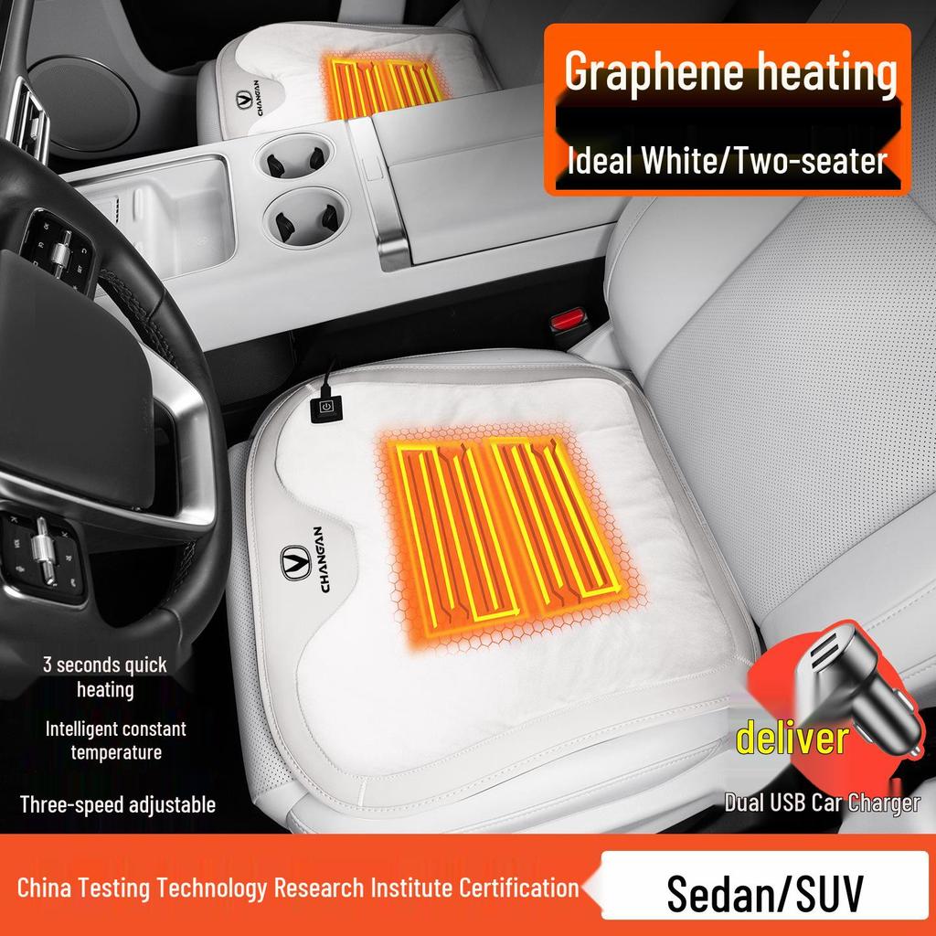 Changan Beheiztes Plüsch-Sitzkissen für CS35/55/75 Plus, Unit/V/K/Z Modelle