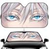 Anime J-Jujutsu Kaisen Sun Visor Car Windshield Sun Visor - Foldable Universal Fit UV Block Heat Insulation Sunshade